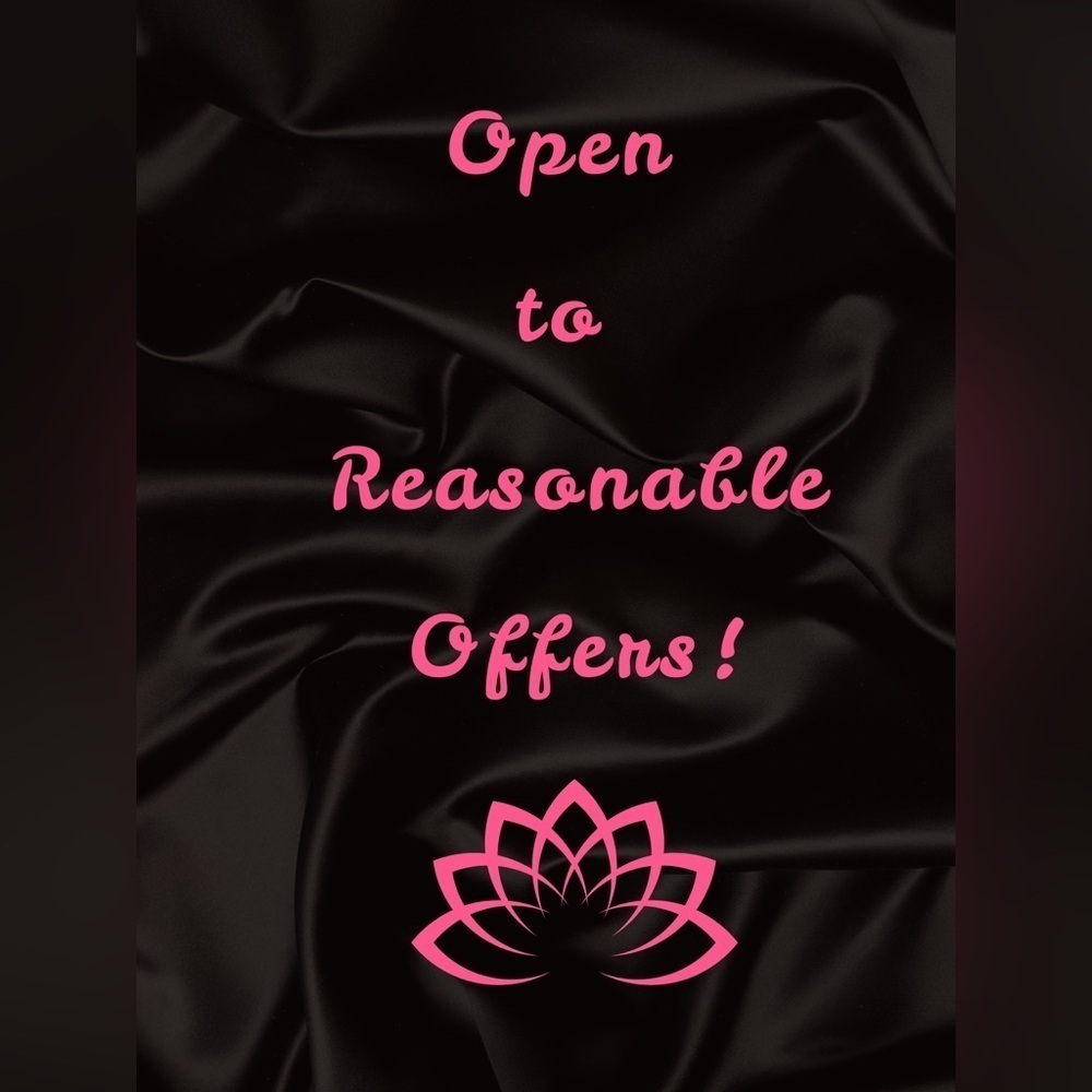 Fair Offers Are Welcomed!